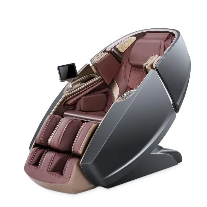 Sillón de masaje de alta gama NAIPO 4D, diseño de cápsula espacial, tableta integrada