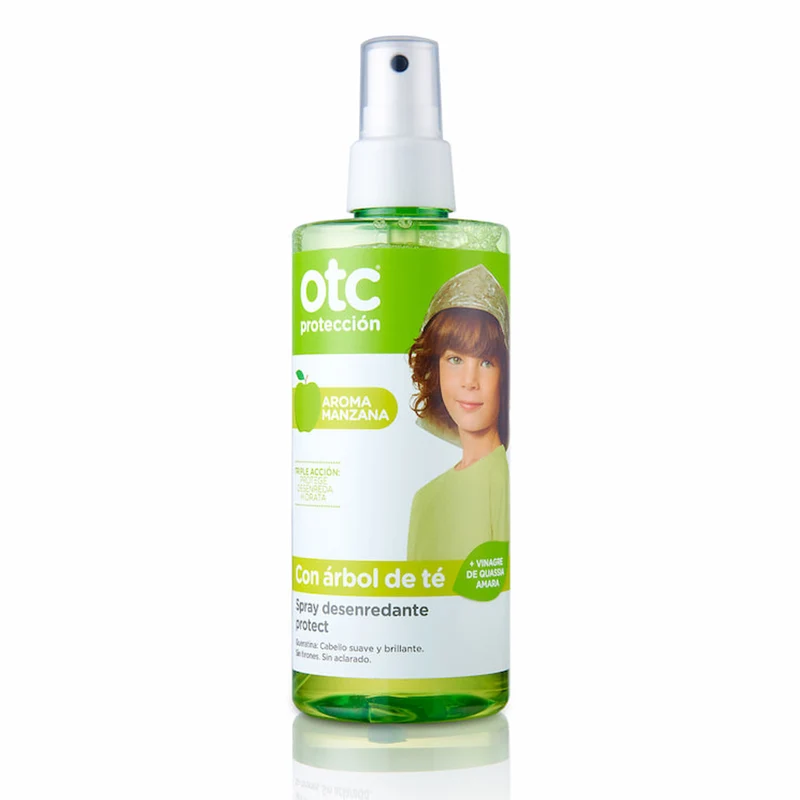 Otc Anti piojos Protección Spray Desenredante Manzana 250 ml