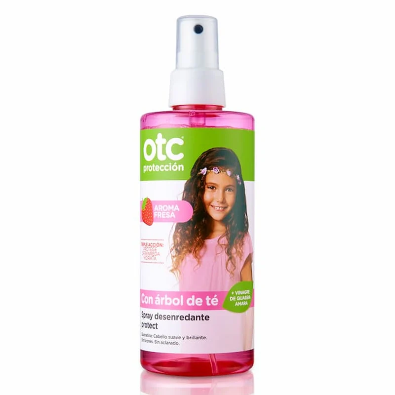 Otc Anti piojos Protección Spray Desenredante Fresa 250 ml