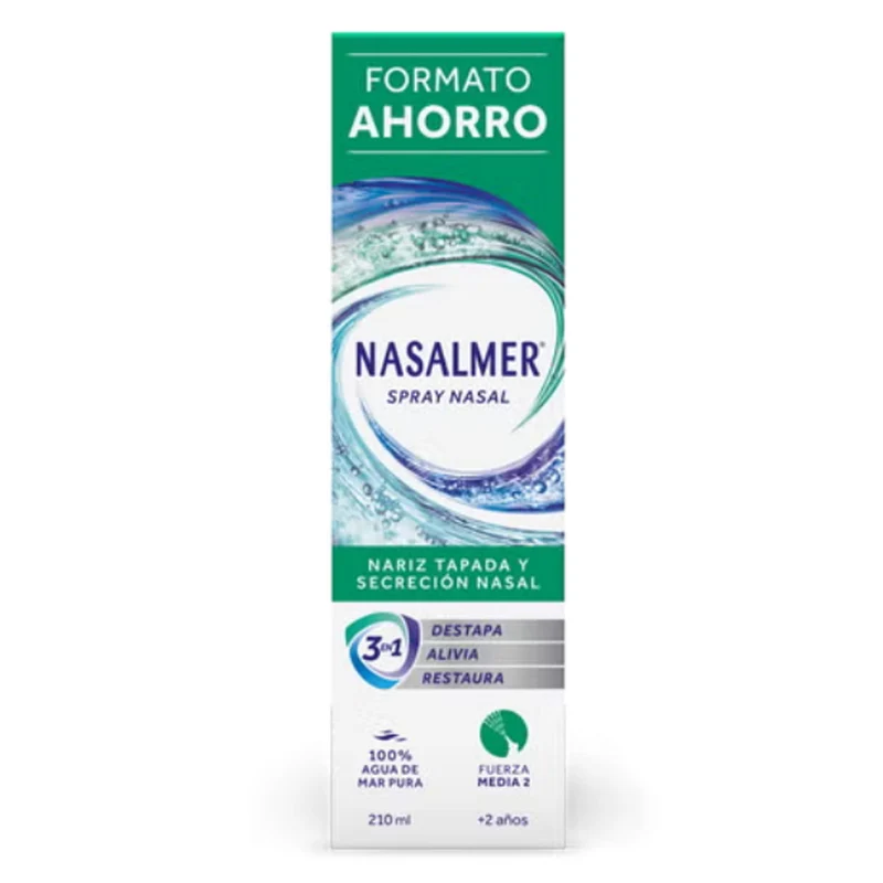 Nasalmer Spray Nasal Fuerza Media 2 210 ml
