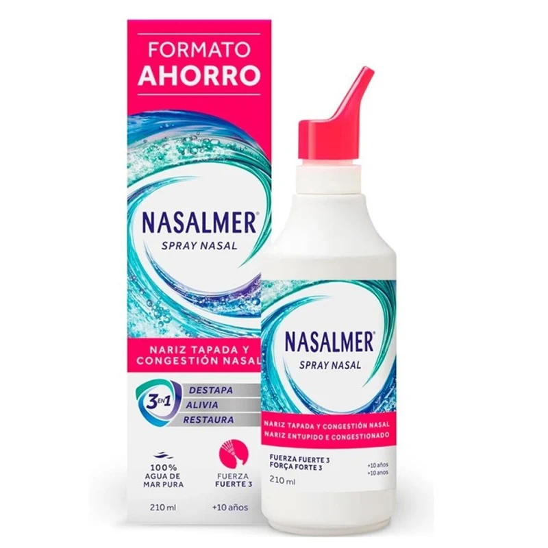Nasalmer Spray Nasal Fuerza Fuerte 3 210 ml