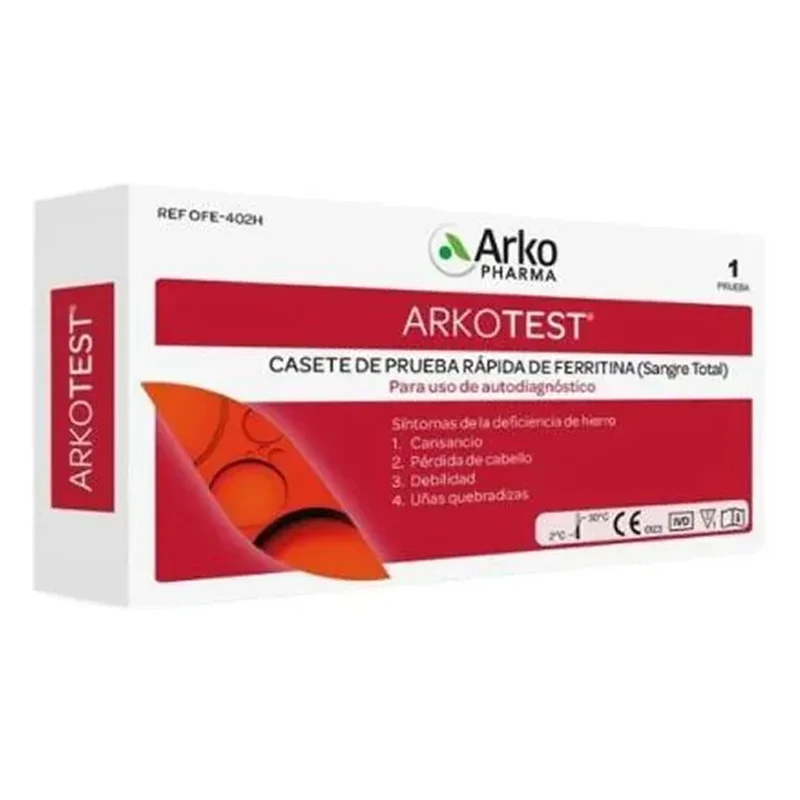 Arkotest Prueba Rapida Ferritina 1 Unidades