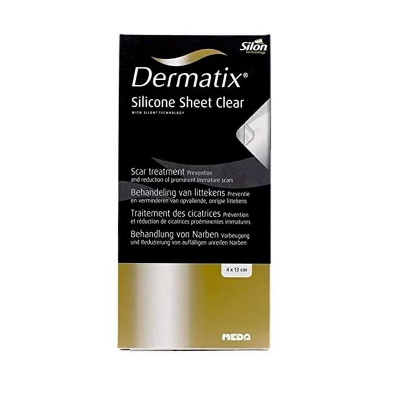 Dermatix Lámina Silicona Clear 4 X 13 Cm