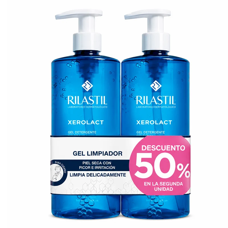 Rilastil Xerolact Gel Limpiador 750 ml Duplo