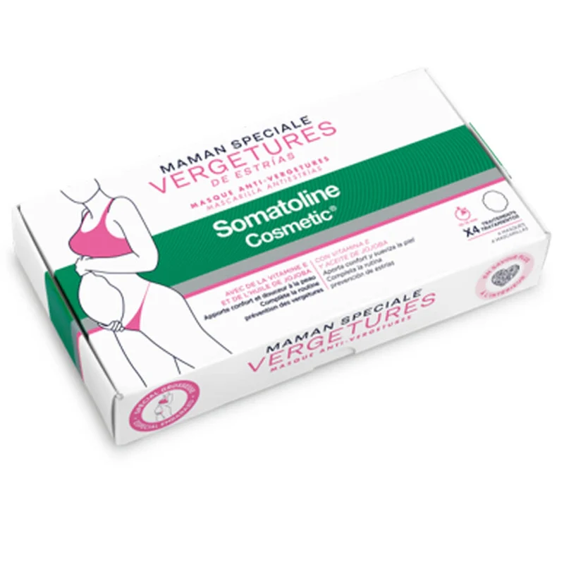 Somatoline Antiestrias Mascarilla 4 Unidades