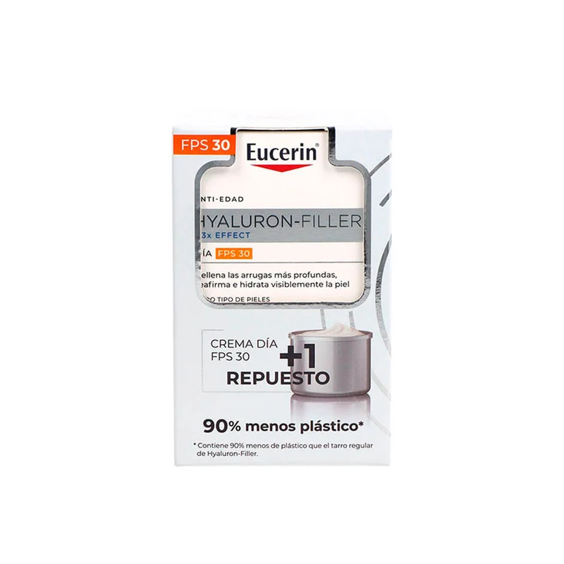 Eucerin Hyaluron Filler Triple Efecto Fps30 + Regalo Recarga