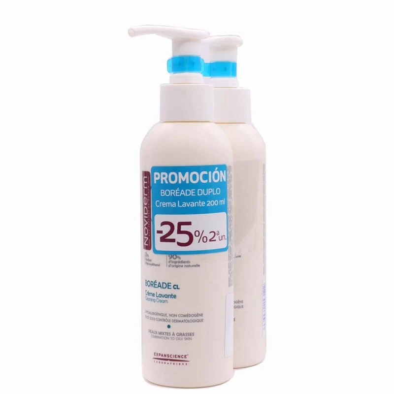 Noviderm Boreade Crema Lavante 200 ml Duplo