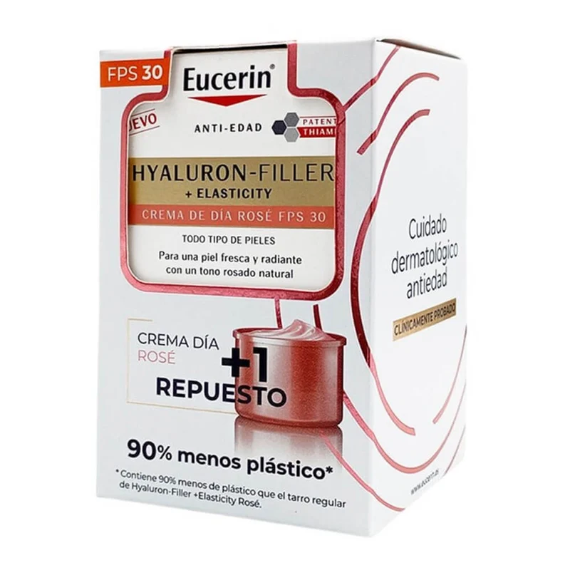 Eucerin Hyaluron Filler+ Elasticity Crema Dia Rose Fps30 + Regalo Recarga Pack