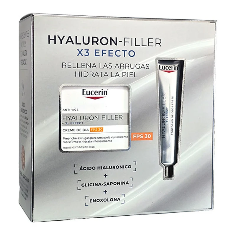 Eucerin Hyaluron Filler Dia Spf30 50 ml + Contorno De Ojos 15 ml Pack