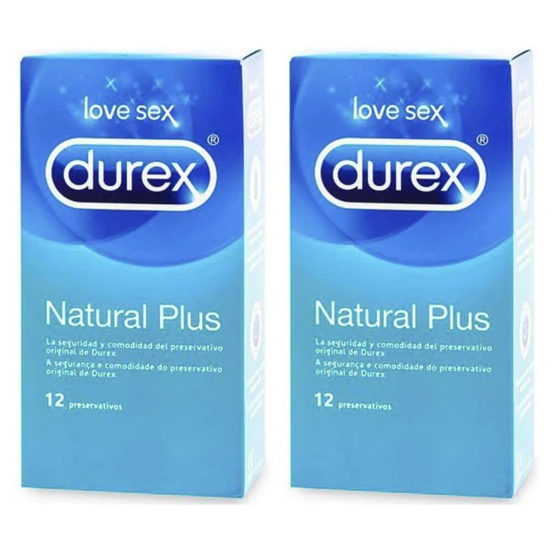 Durex Preservativos Natural Plus Duplo 12 Uni
