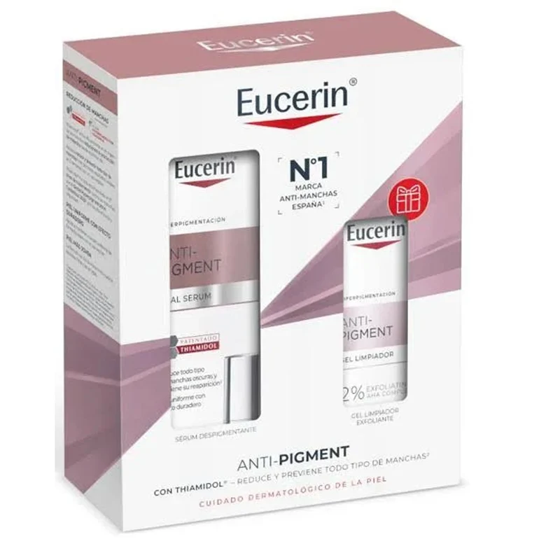 Eucerin Antipigment Dual Serum 30 Ml + Regalo Gel Limpiador Antipigment 20 ml Pack