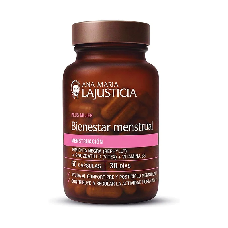 La Justicia Menstruación 60 Cápsulas