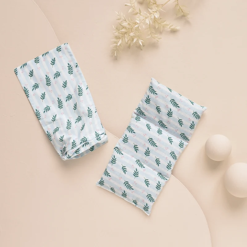 Bouillotte sèche & Housse - Graines de lin bio - Summer Vibes