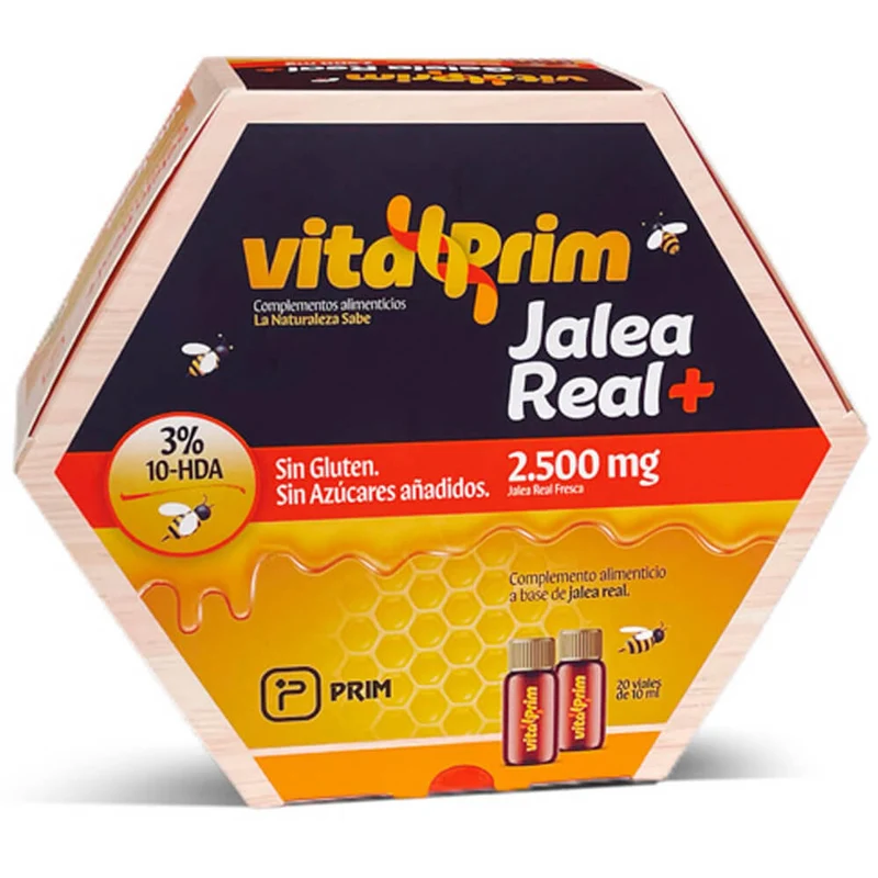 Prim Vitalprim Jalea Real Sin Azucares 20 Viales 10 ml