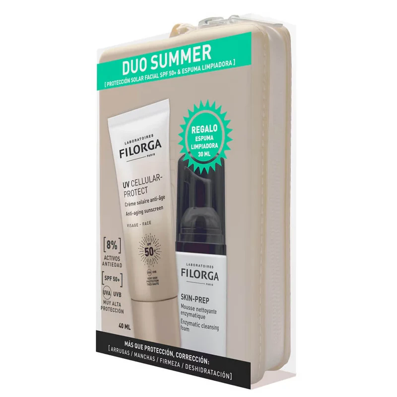 Filorga Uv Celular Crema Antiedad Facial Spf 50 40ml + Regalo espuma limpiadora 30 ml