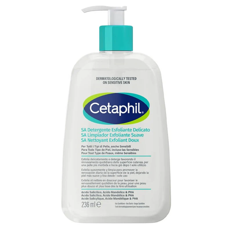 Cetaphil Sa Limpiador Exfoliante Suave 236 ml