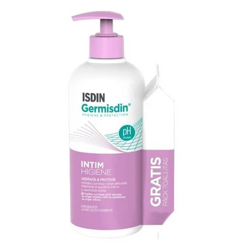 Isdin Germisdin Higiene Intima 500 ml + Regalo Toallitas