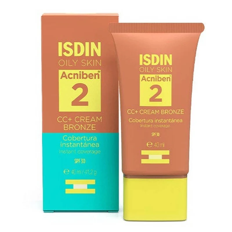 Isdin Acniben Cc+ Spf30+ 40 ml Color Bronze