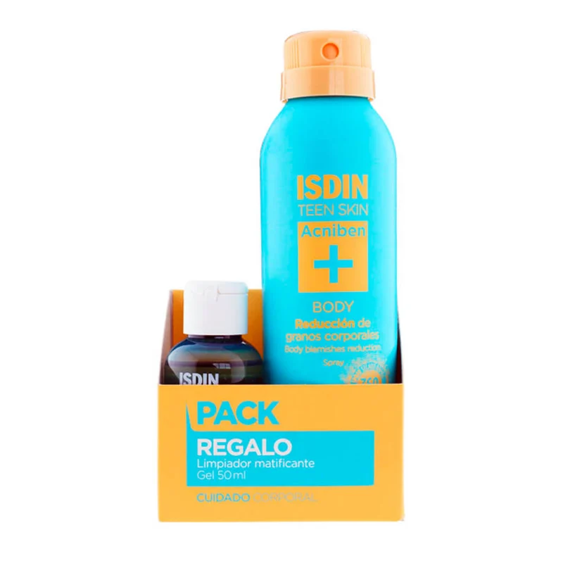 Isdin Acniben Body Spray 150 ml + Regalo Gel Limpiador 50 ml