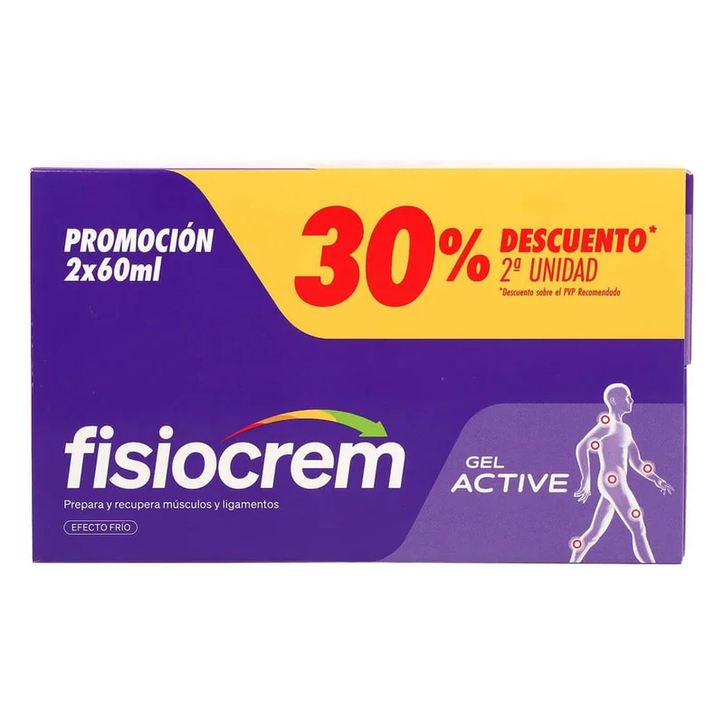 Fisiocrem Gel Active 60 ml Duplo