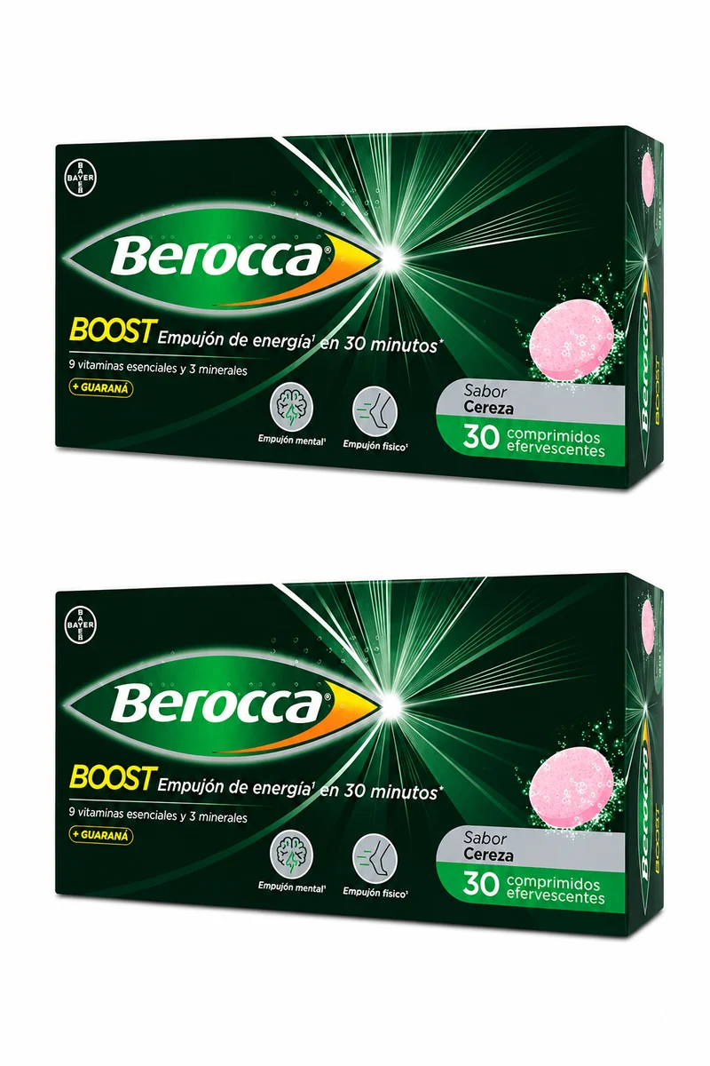 Berocca Boost 30 Comprimidos Efervescentes Duplo