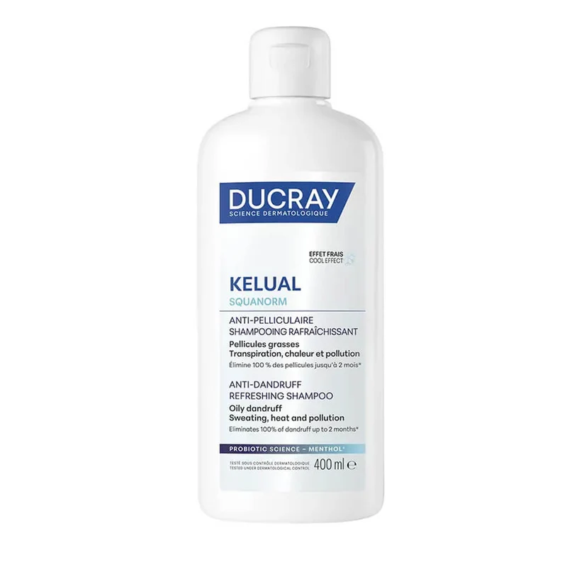 Ducray Kelual Squanorm Anticaspa Champú Refrescante 400 ml