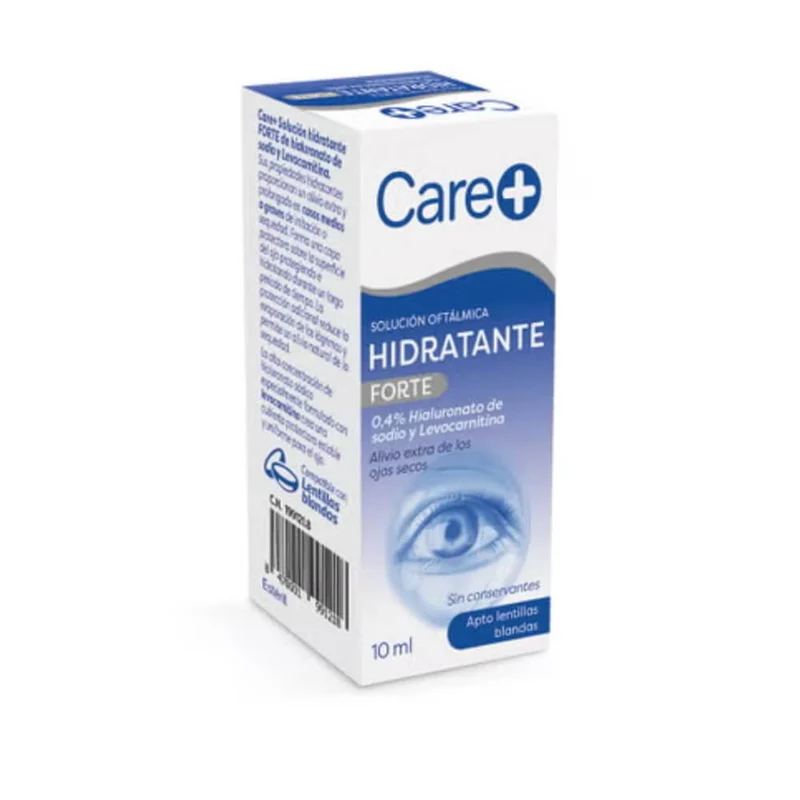 Care+ Solución Oftálmica Hidratante Forte 10 ml
