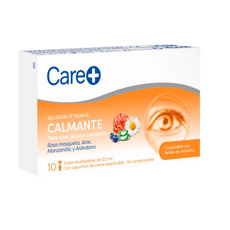 Care+ Solución Oftálmica Calmante 10 Monodosis