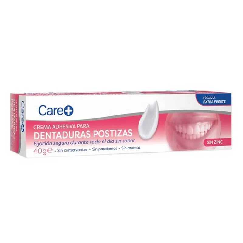 Care+ Crema Adhesiva Dentadura Postiza 40 gr