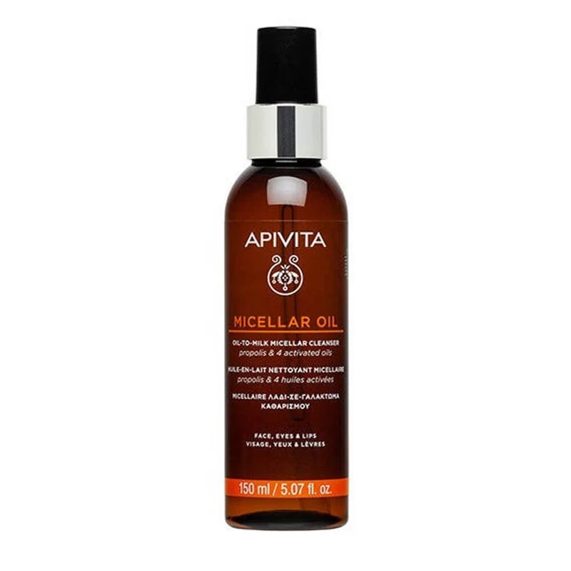 Apivita Aceite En Leche Micelar Limpiador 150 ml