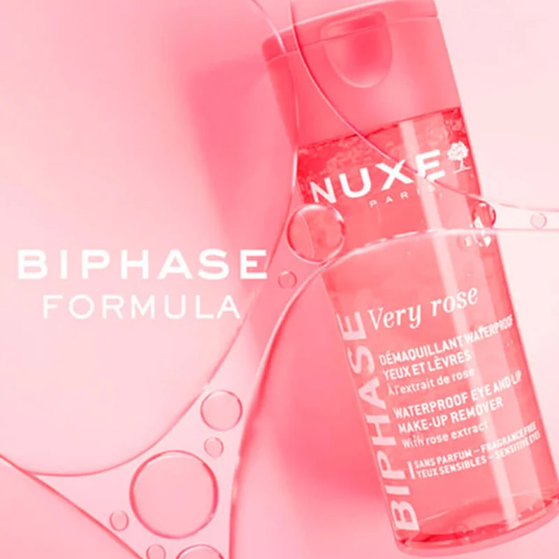 Nuxe Very Rose Desmaquillante Waterproof Ojos Y Labios 100 ml
