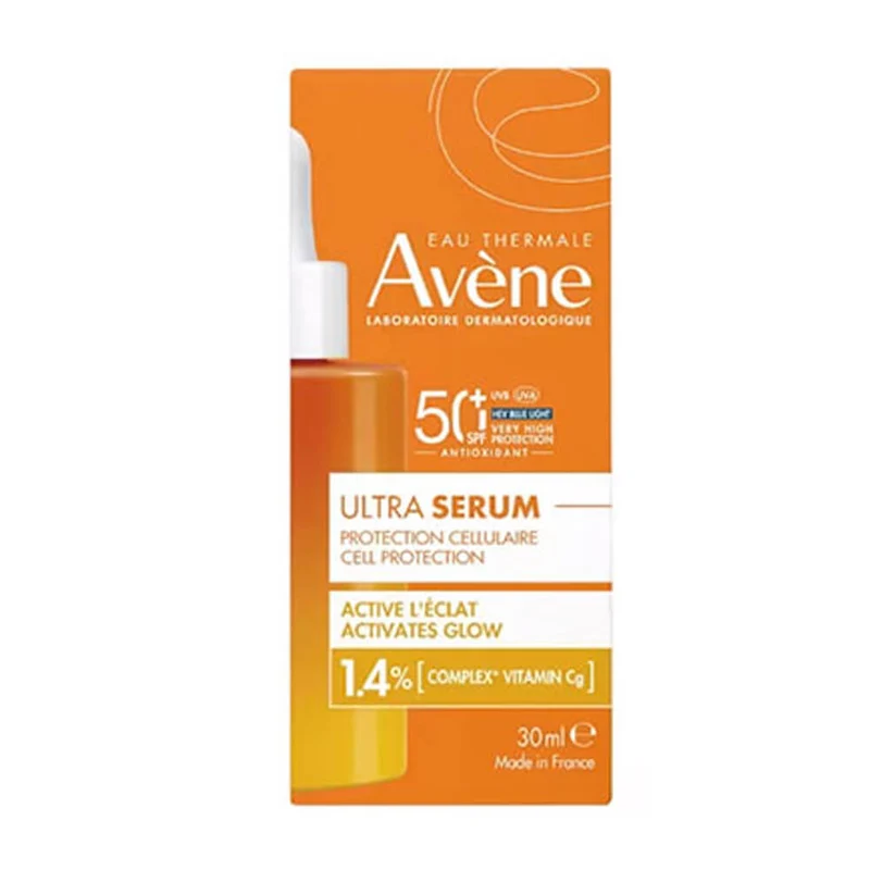Avene Ultra Sérum Spf50+ Activa La Luminosidad 1.4% 30 ml