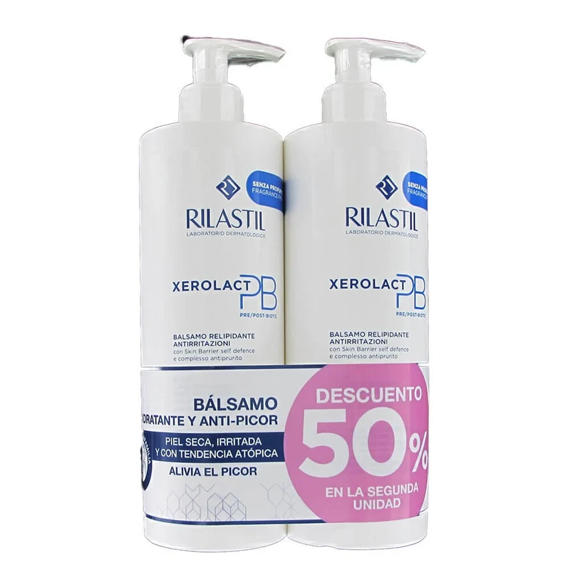 Rilastil Xerolact Pb Bálsamo Relipidizante 400ml Duplo (50% Dto. 2ª Unidades)