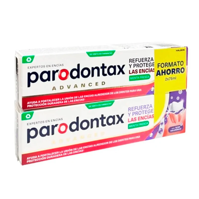 Parodontax Refuerza Y Protege Encías Menta Fresca 75ml Duplo