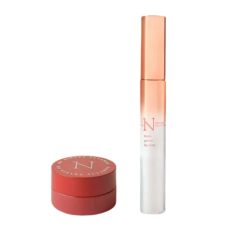 Nieves Beauty Lip Perfección Fusión: Mascarilla Y Elixir Pack