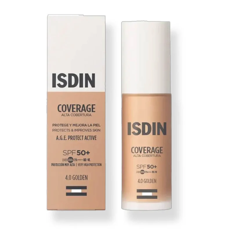 Isdin Coverage Color 4.0 Golden Spf50+ 30G