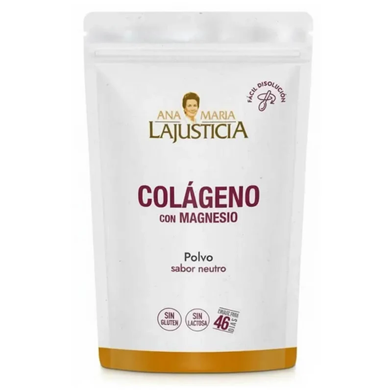 La Justicia Colágeno Con Magnesio Polvo Sabor Neutro 350G