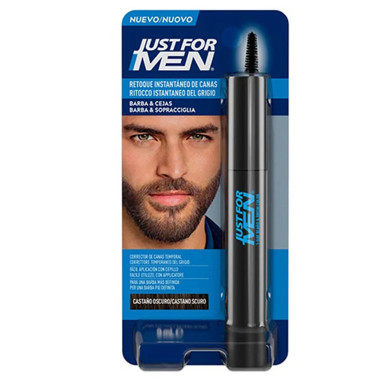 Just For Men Corrector De Canas Castaño Oscuro 9 G