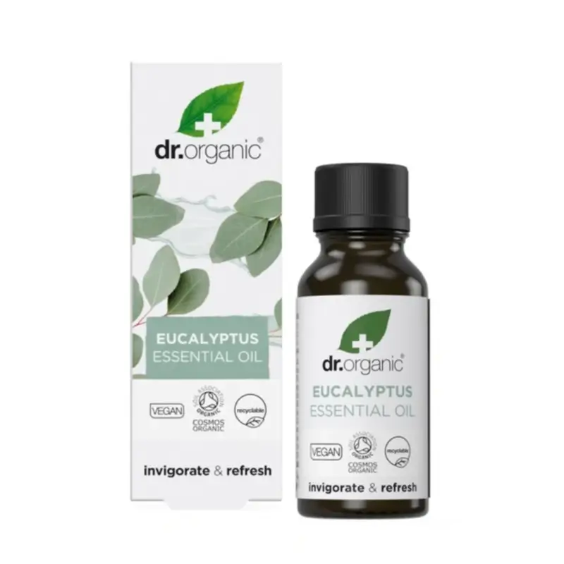 Dr.Organic Aceite De Eucaliptus 100% Puro, 10 ml