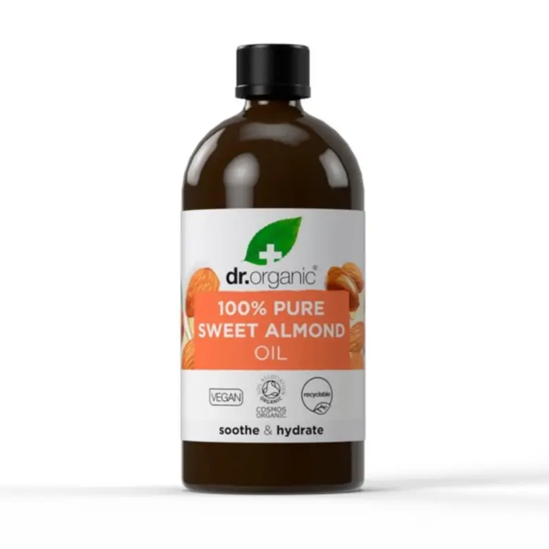 Dr.Organic Aceite De Almendras Dulces 100% Puro, 100 ml