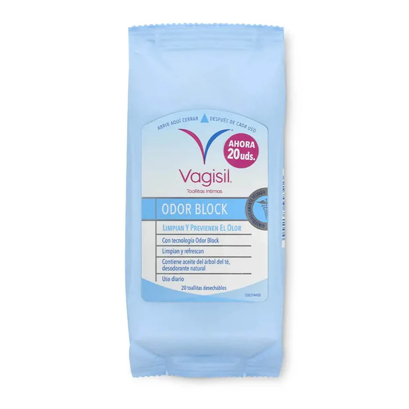 Vagisil Toallitas 20 Toallitas