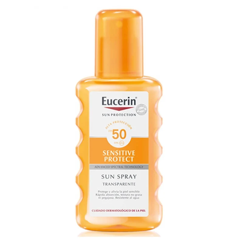 Eucerin Sun Protección Spf50+ Oíl Control Dry Touch Spray Transparente 200 ml