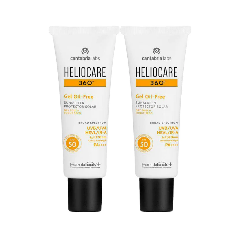 Heliocare 360° Spf 50+ Gel Oil Free 50 ml Duplo