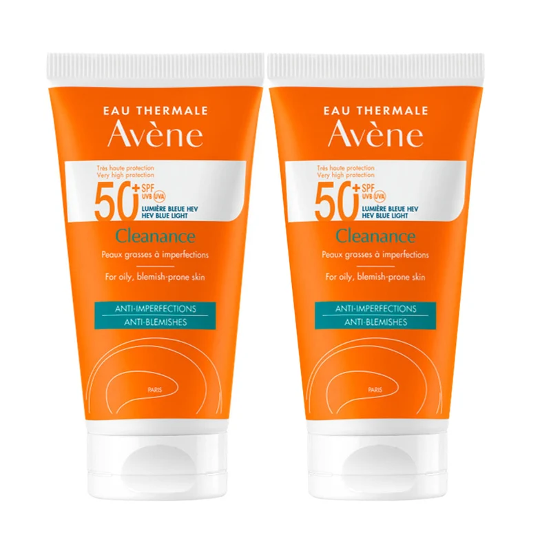 Avene Solar Spf50+ Cleanance 50 ml Duplo