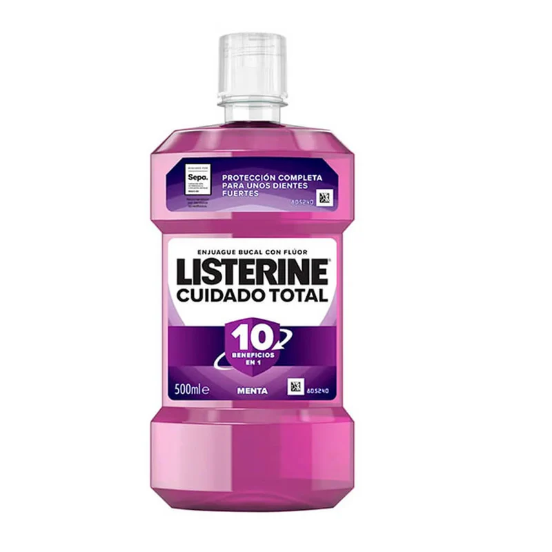 Listerine Colutorio Cuidado Total Menta 750 ml