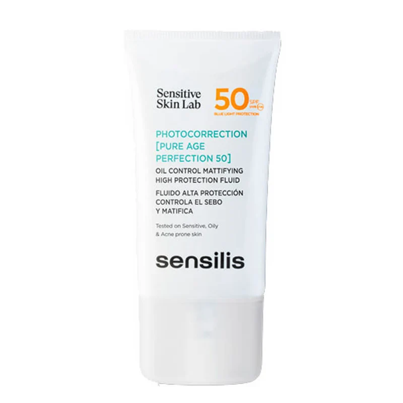 Sensilis Solar Pure Age Perfección Fluido Notificante Spf50+ 40 ml