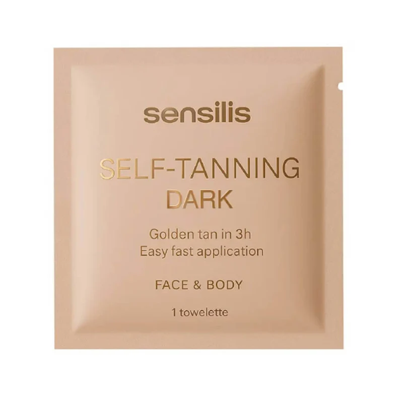 Sensilis Toallitas Autobronceadoras Tono Dark 6 Unidades