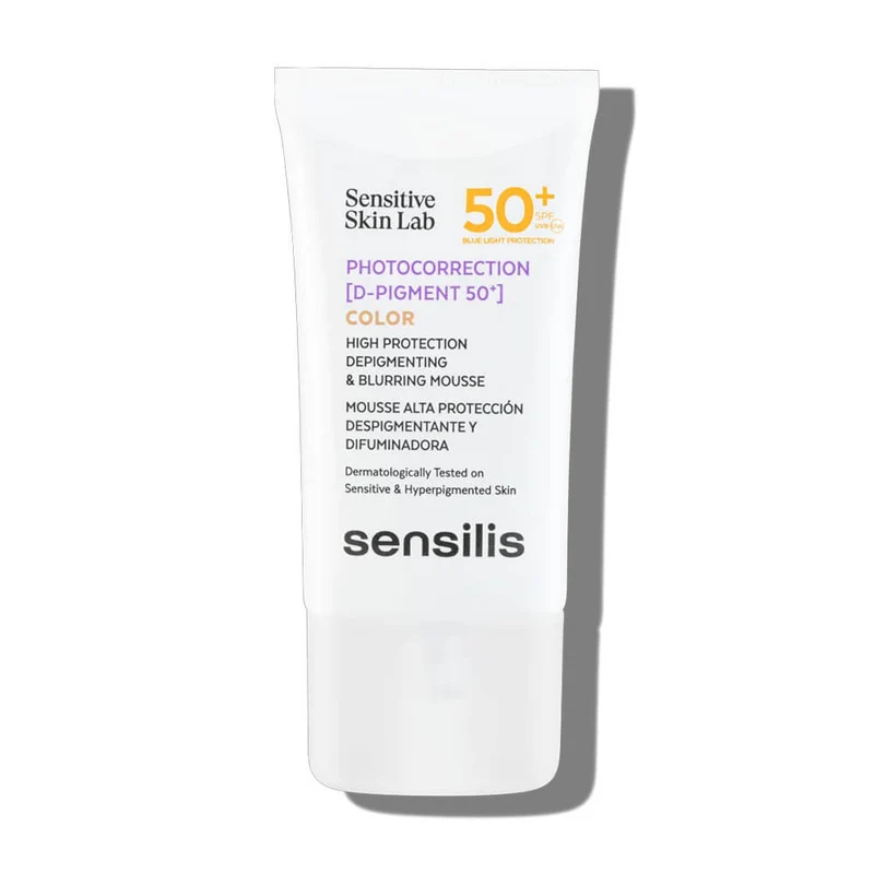 Sensilis Solar Despigmentante Mousse Con Color Spf50+ 40 ml