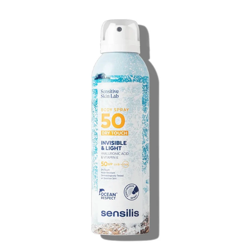 Sensilis Solar Body Spray Dry Touch Bruma Invisible Spf50+ 250 ml