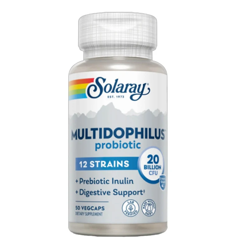 Solaray Multidophilus Probiotic 50 Cápsulas Vegetal